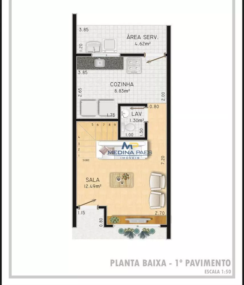 Casa, 2 quartos, 72 m² - Foto 14