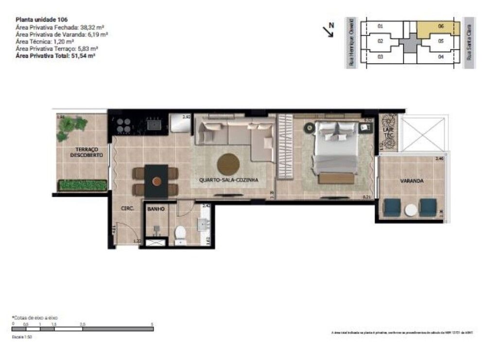 Kitnet-Studio, 46 m² - Foto 16