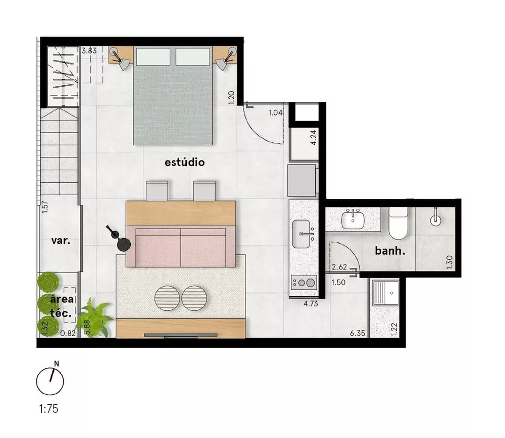 Apartamento, 2 quartos, 109 m² - Foto 22