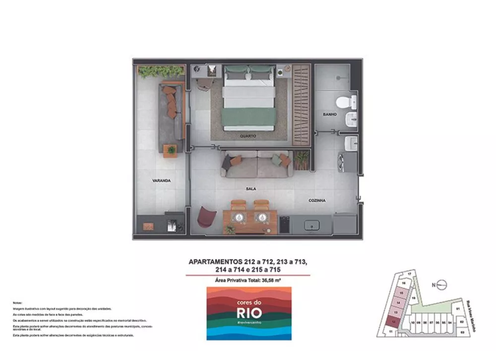 Apartamento, 1 quarto, 35 m² - Foto 29