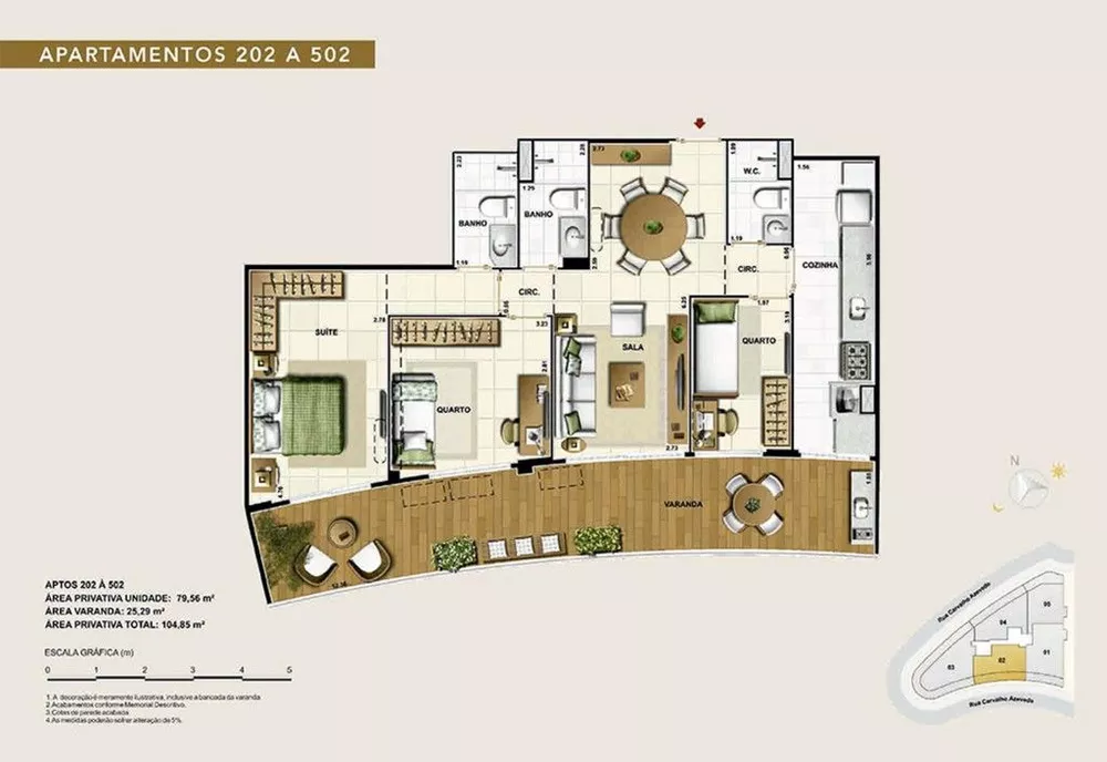 Apartamento, 3 quartos, 179 m² - Foto 7