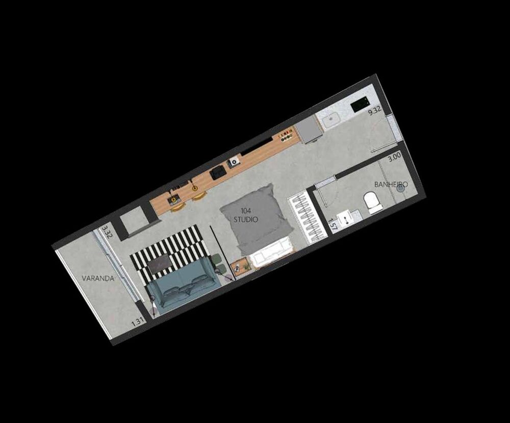 Apartamento à venda com 2 quartos, 105m² - Foto 10