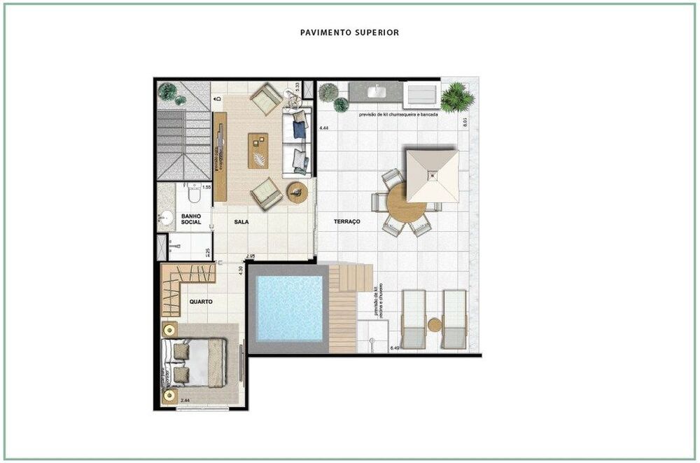Cobertura, 4 quartos, 219 m² - Foto 27