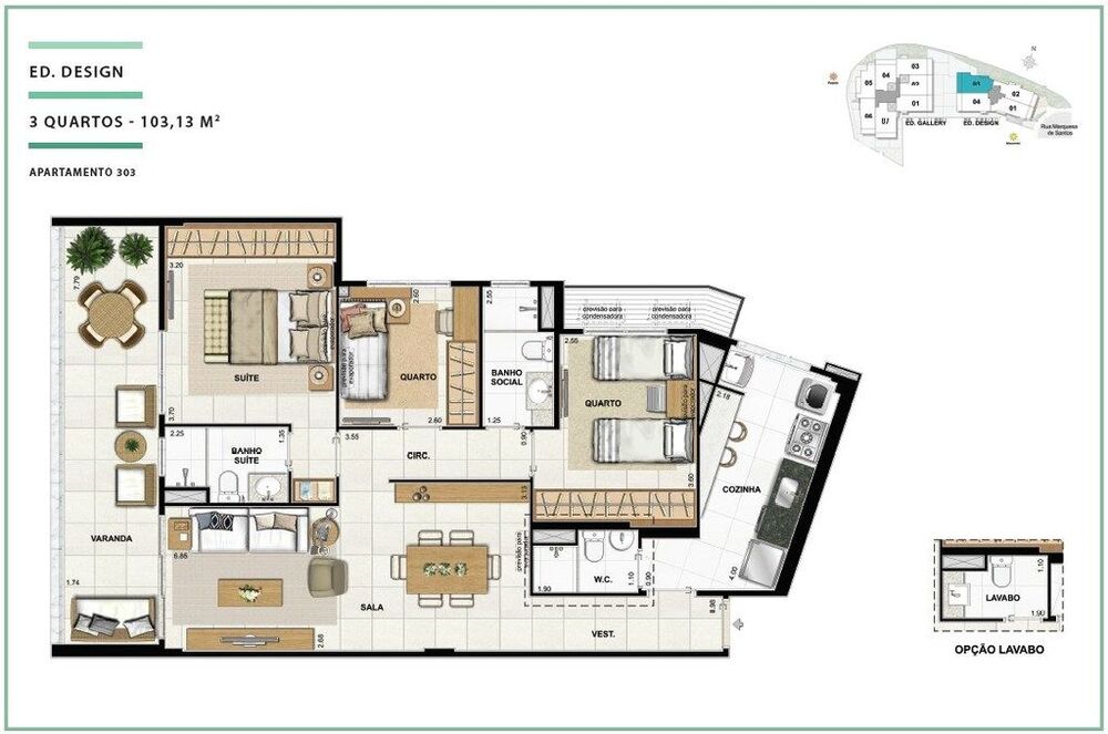 Cobertura, 4 quartos, 219 m² - Foto 16