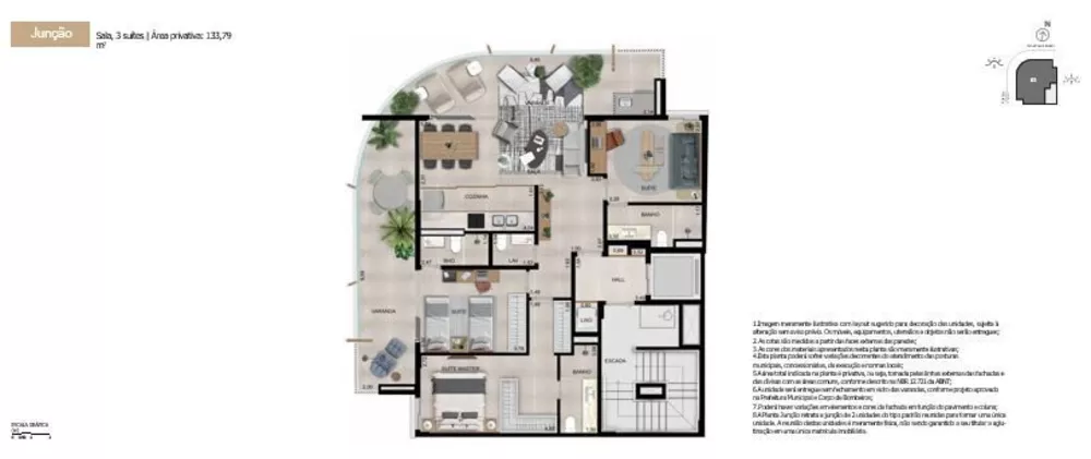 Apartamento, 1 quarto, 67 m² - Foto 2