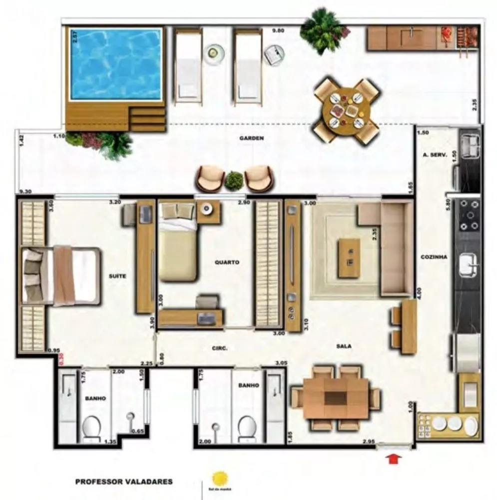 Apartamento, 3 quartos, 113 m² - Foto 32