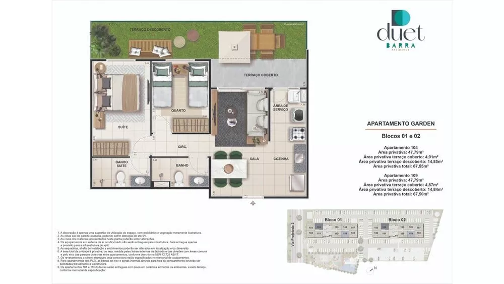Apartamento, 3 quartos, 59 m² - Foto 5