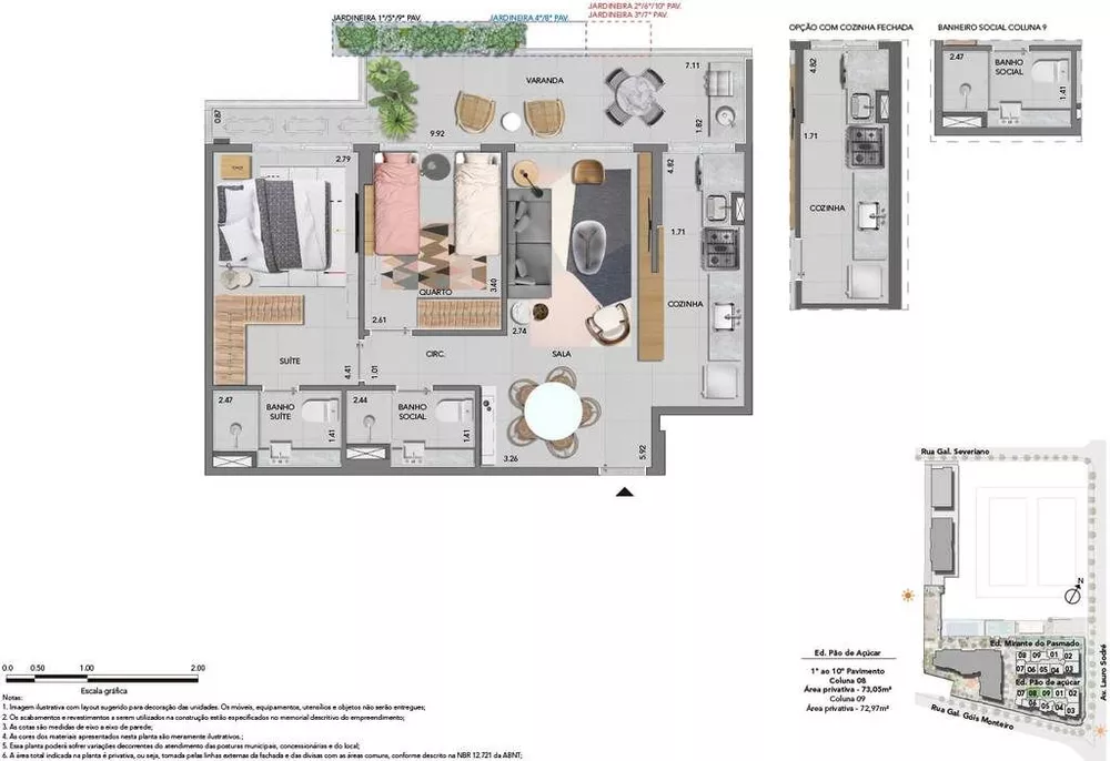 Apartamento, 2 quartos, 78 m² - Foto 10