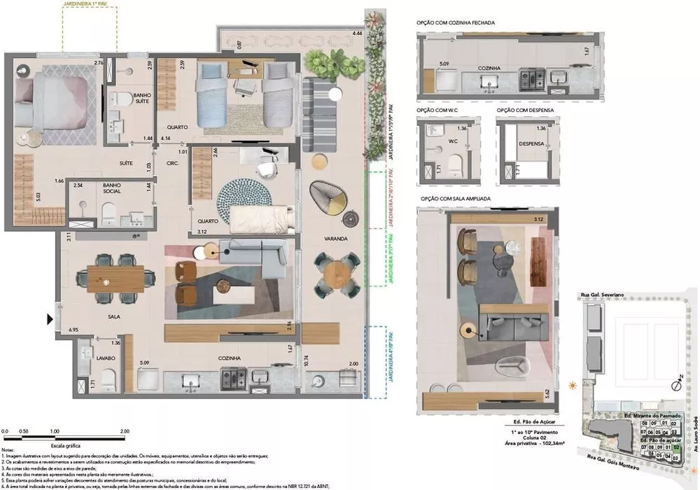 Apartamento, 2 quartos, 78 m² - Foto 7