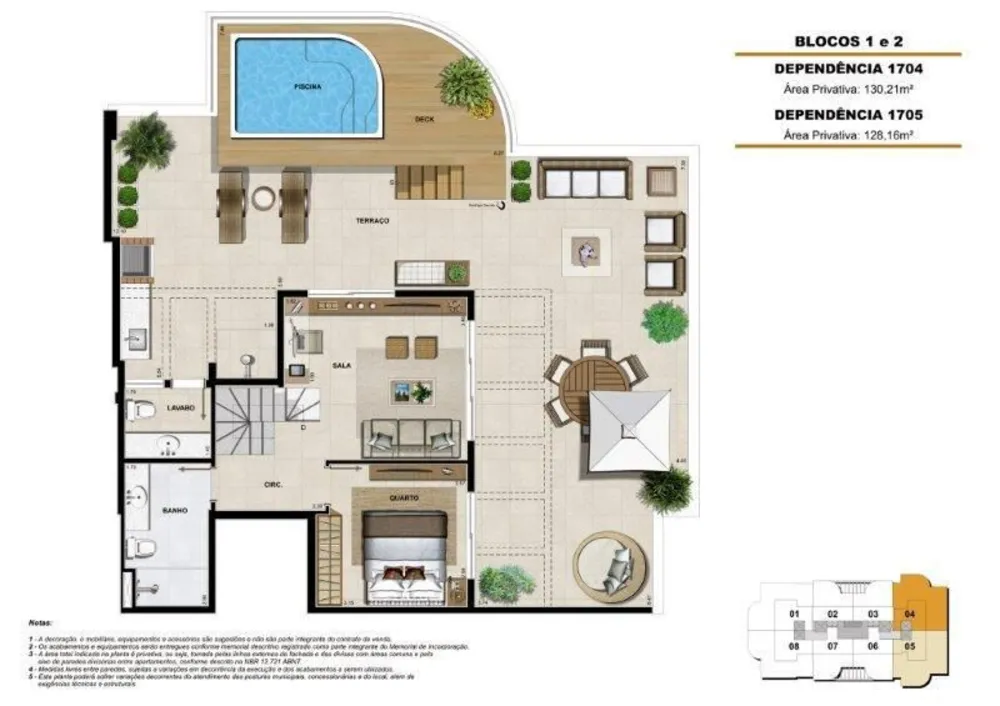 Cobertura, 2 quartos, 157 m² - Foto 32