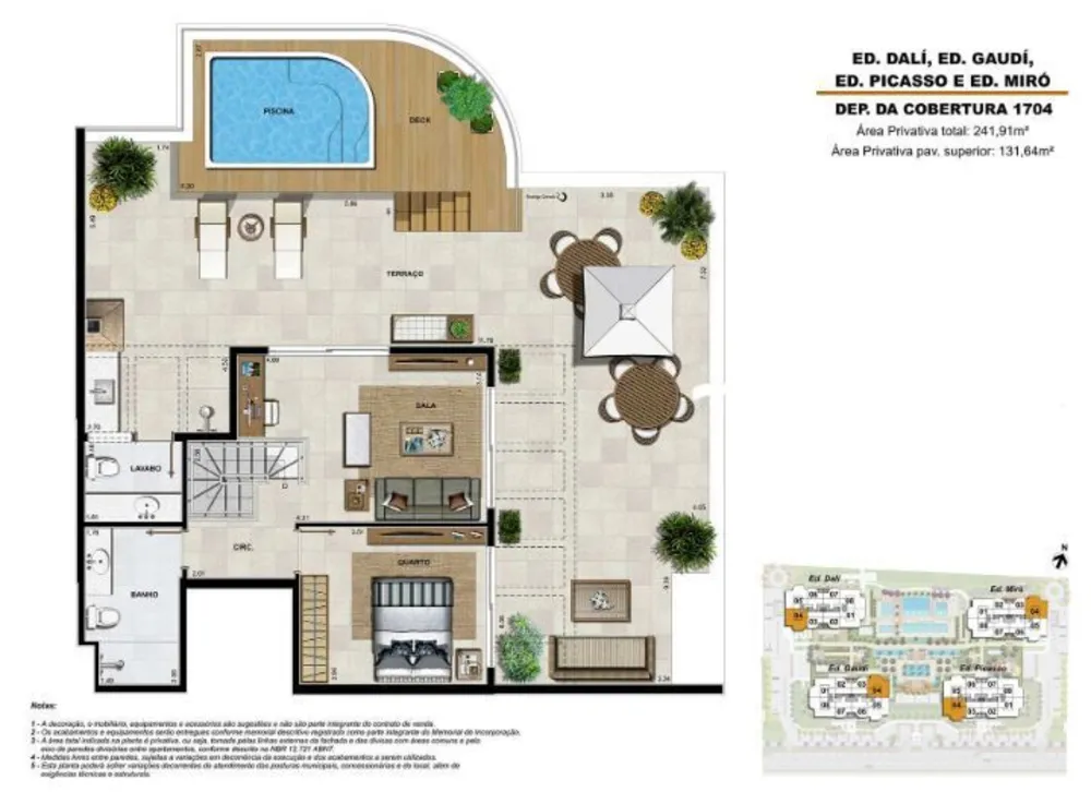 Cobertura, 2 quartos, 157 m² - Foto 23