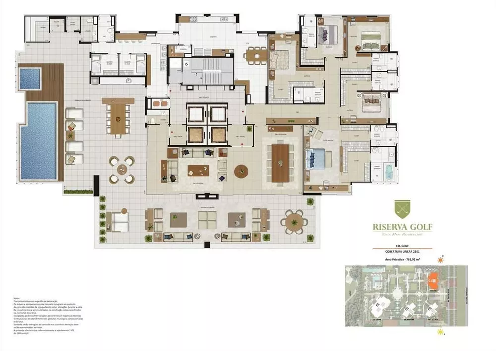 Apartamento, 5 quartos, 648 m² - Foto 8
