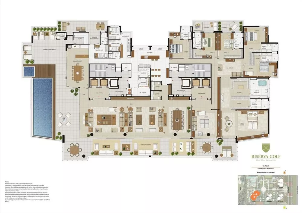 Apartamento, 5 quartos, 648 m² - Foto 59