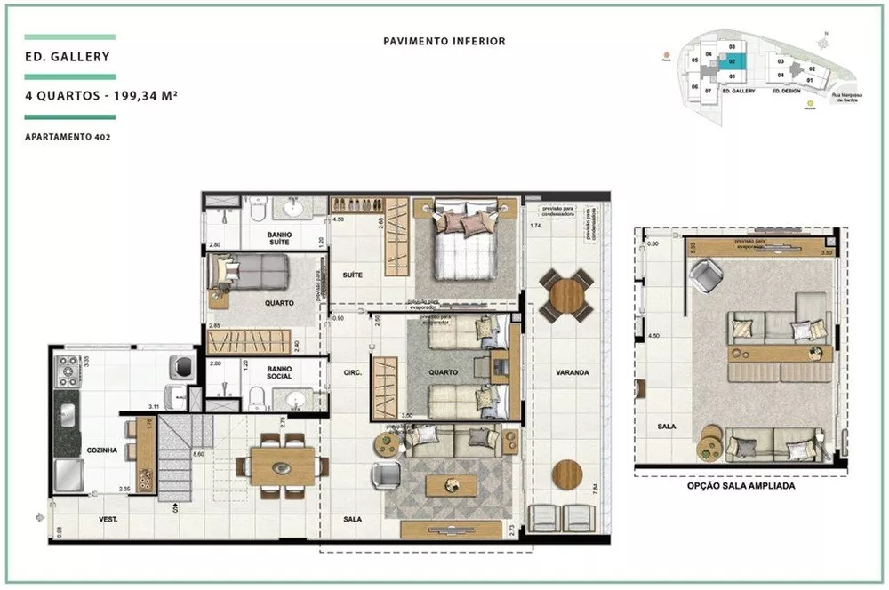 Apartamento, 3 quartos, 96 m² - Foto 21