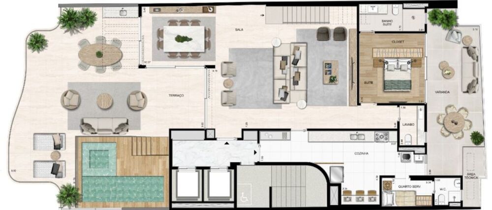 Apartamento, 4 quartos, 315 m² - Foto 8