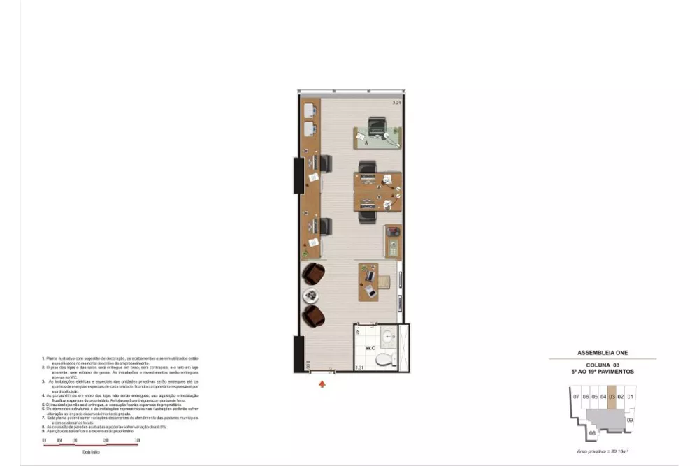 Sala-Conjunto, 55 m² - Foto 12