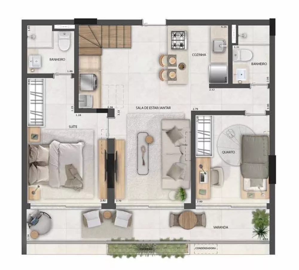 Cobertura, 3 quartos, 157 m² - Foto 32