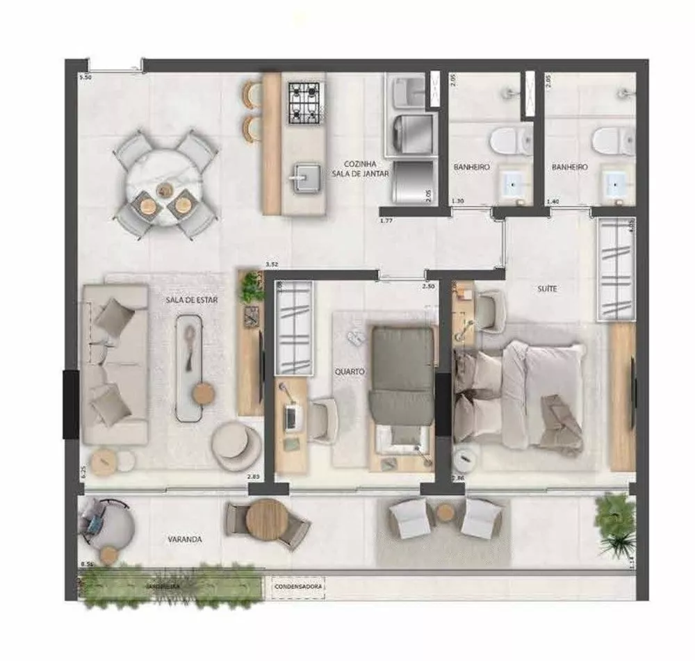 Cobertura, 3 quartos, 157 m² - Foto 24