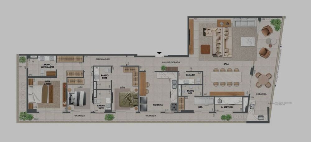 Apartamento, 4 quartos, 253 m² - Foto 15