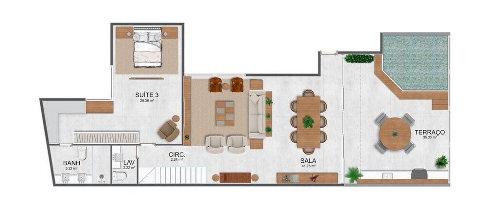 Apartamento, 3 quartos, 147 m² - Foto 8