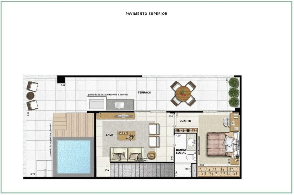 Cobertura, 4 quartos, 199 m² - Foto 26