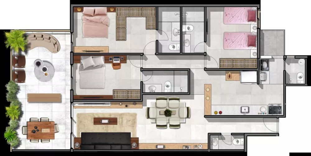 Apartamento, 2 quartos, 94 m² - Foto 5