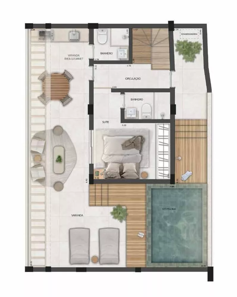 Apartamento, 1 quarto, 75 m² - Foto 24