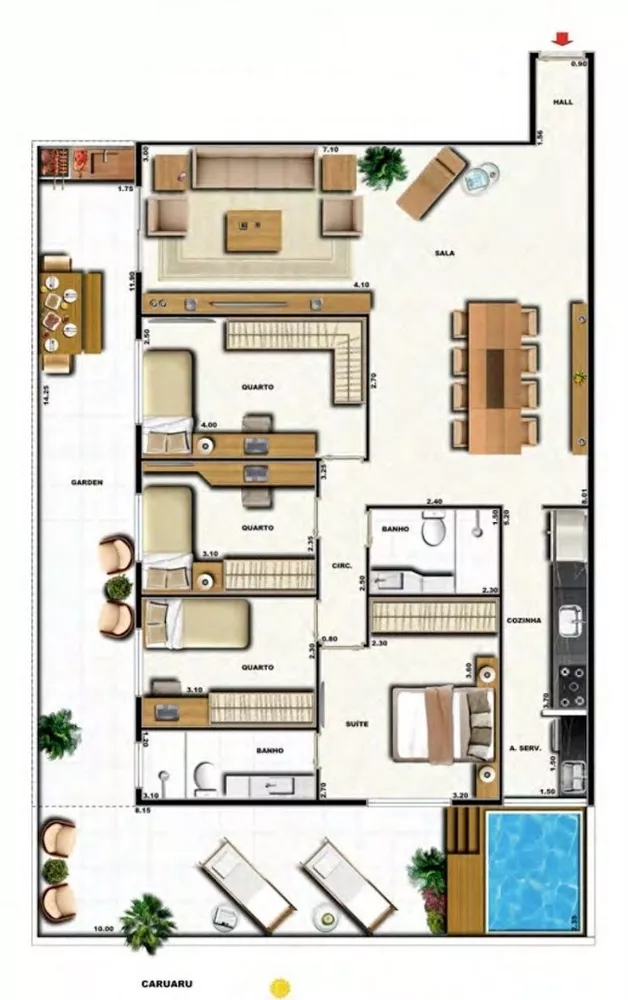 Apartamento, 3 quartos, 164 m² - Foto 39