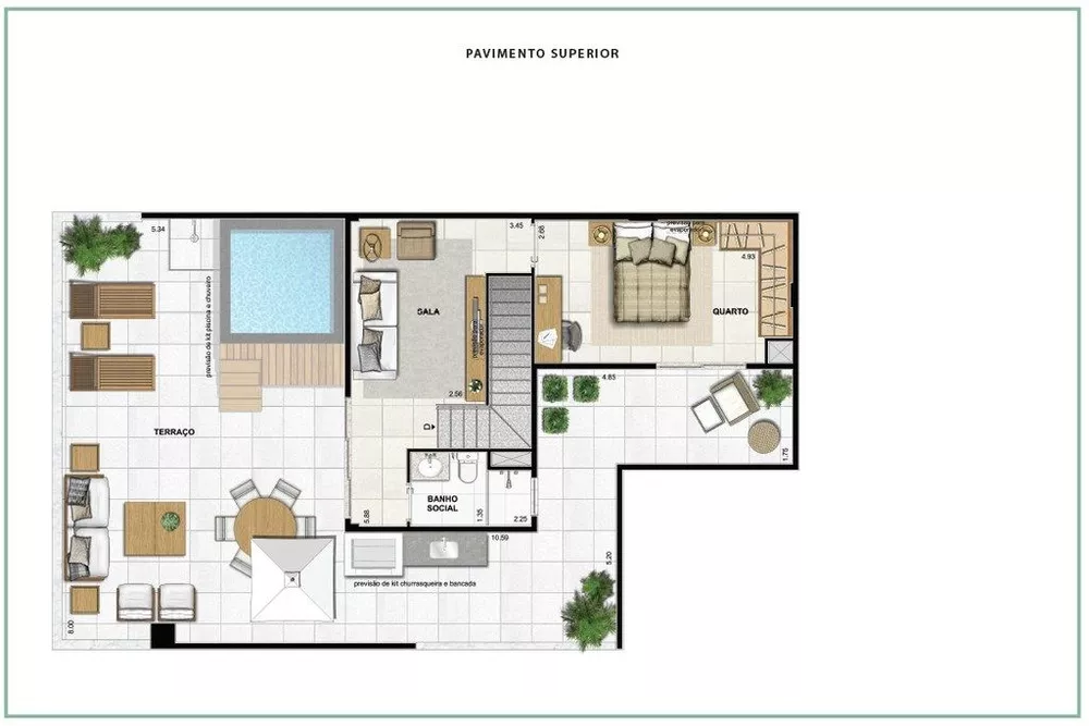Apartamento, 3 quartos, 103 m² - Foto 3