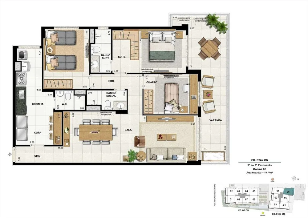 Cobertura, 3 quartos, 178 m² - Foto 42