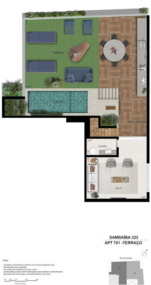 Cobertura à venda com 2 quartos, 200m² - Foto 13