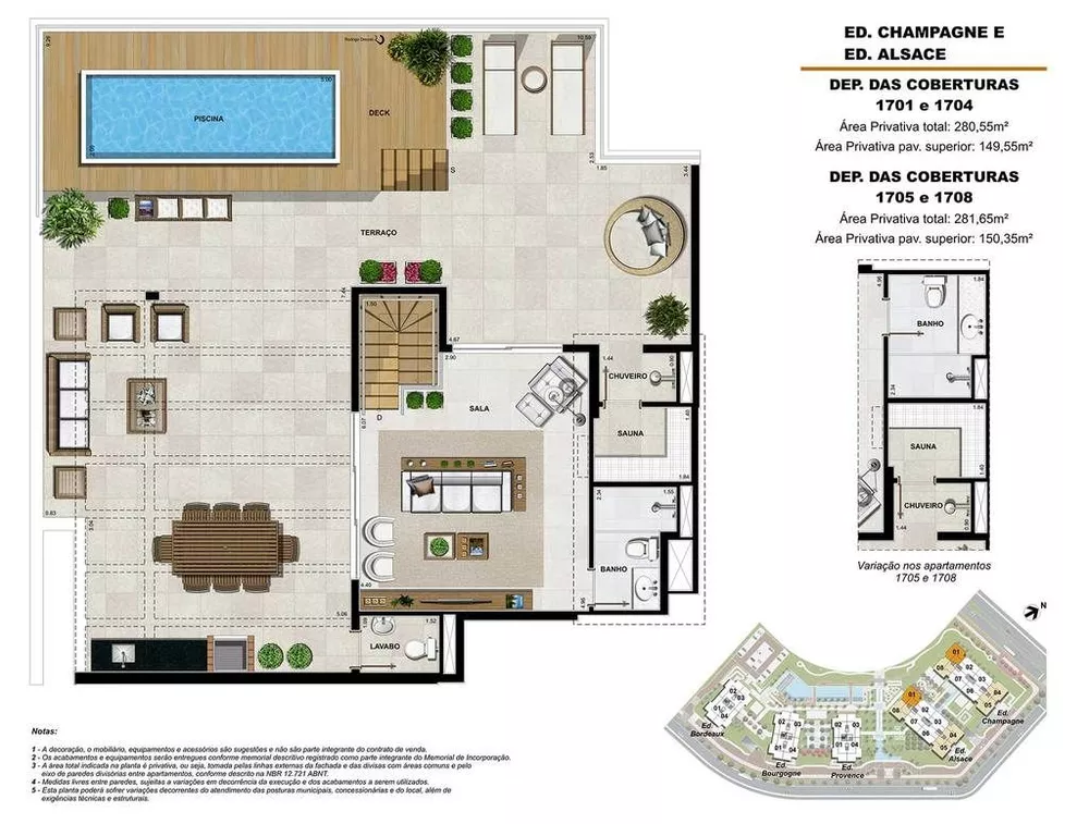 Cobertura, 4 quartos, 282 m² - Foto 19