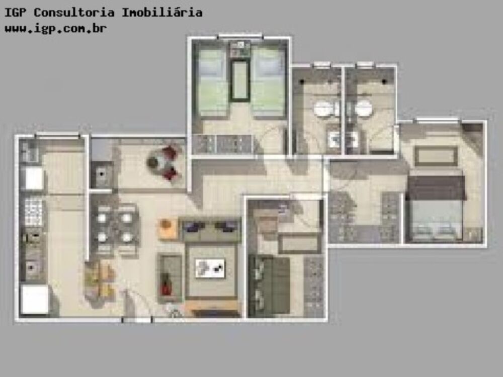 Apartamento à venda com 3 quartos, 67m² - Foto 11