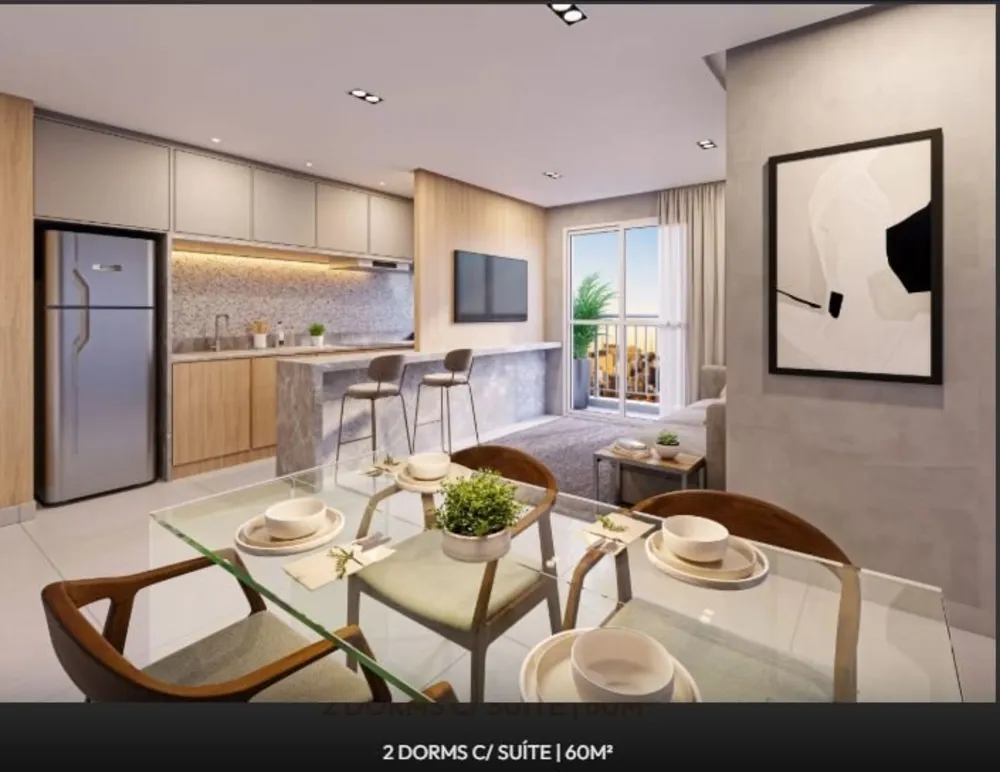 Apartamento, 2 quartos, 60 m² - Foto 1