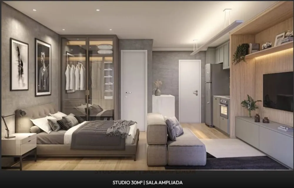 Apartamento, 1 quarto, 30 m² - Foto 1
