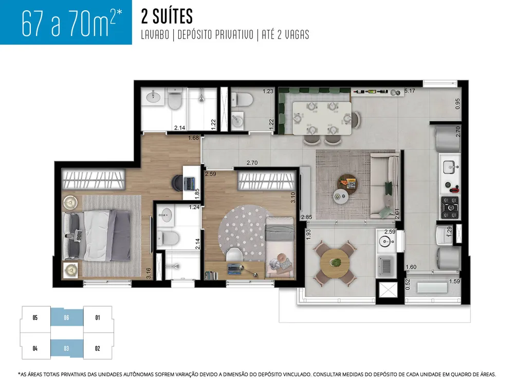 Apartamento, 3 quartos - Foto 20
