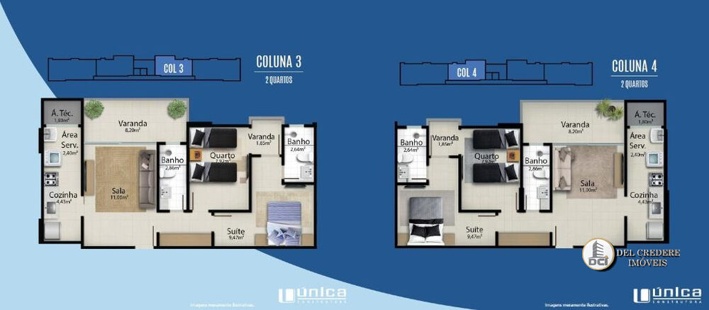 Apartamento à venda com 2 quartos, 88m² - Foto 6