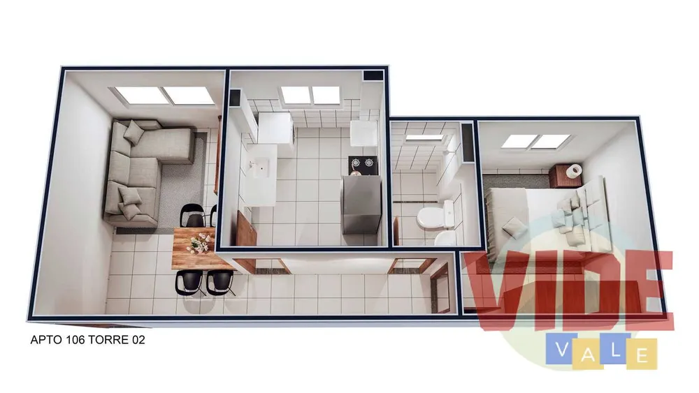 Apartamento, 2 quartos - Foto 7