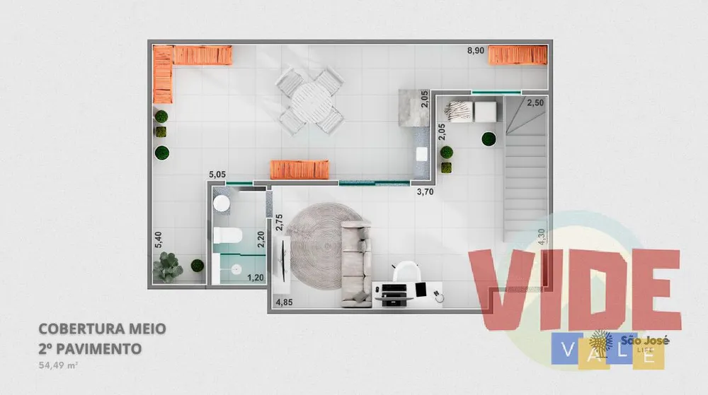 Apartamento, 2 quartos, 51 m² - Foto 7