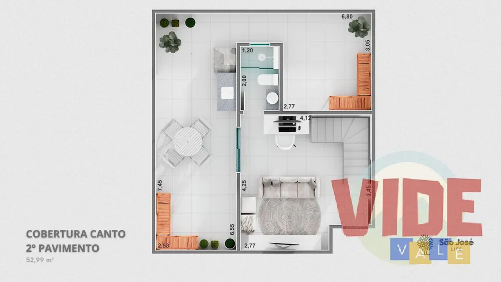 Apartamento, 2 quartos, 51 m² - Foto 6