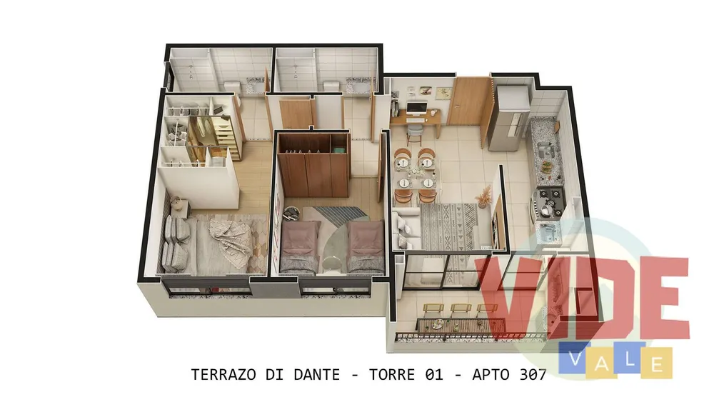 Apartamento, 2 quartos - Foto 7