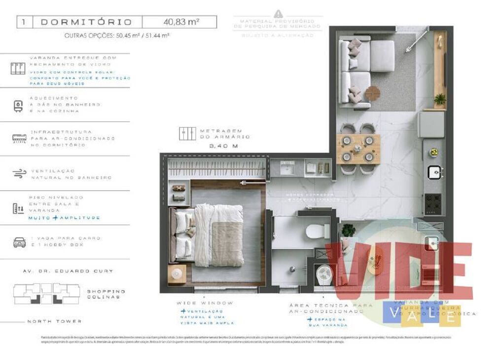 Apartamento, 3 quartos, 85 m² - Foto 8