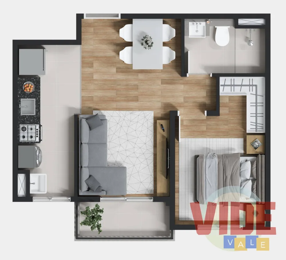 Apartamento, 2 quartos - Foto 11