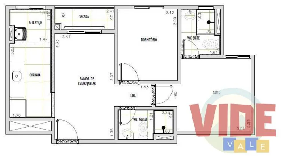 Apartamento, 2 quartos, 50 m² - Foto 11