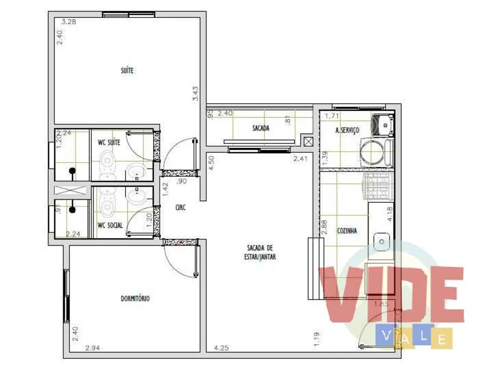 Apartamento, 2 quartos, 50 m² - Foto 10