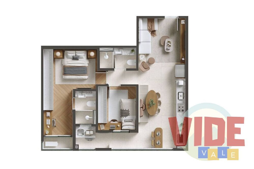 Apartamento, 2 quartos, 71 m² - Foto 8