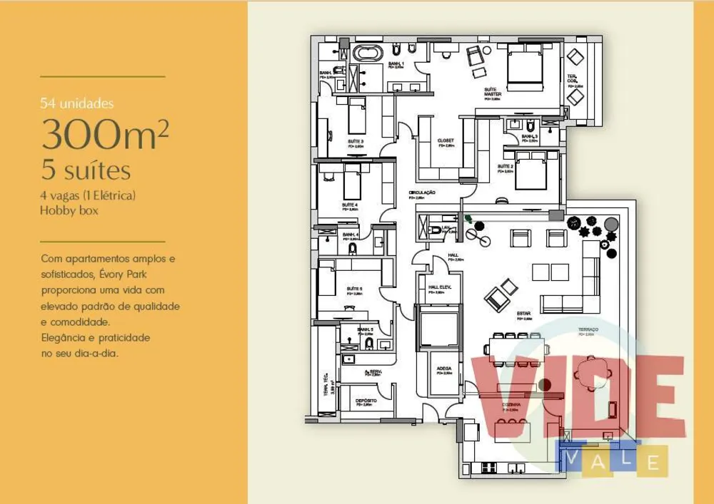 Apartamento, 5 quartos - Foto 12