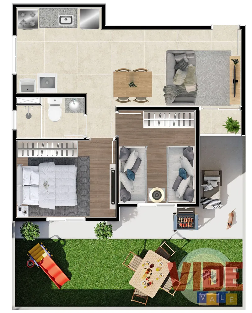 Apartamento, 2 quartos, 41 m² - Foto 8
