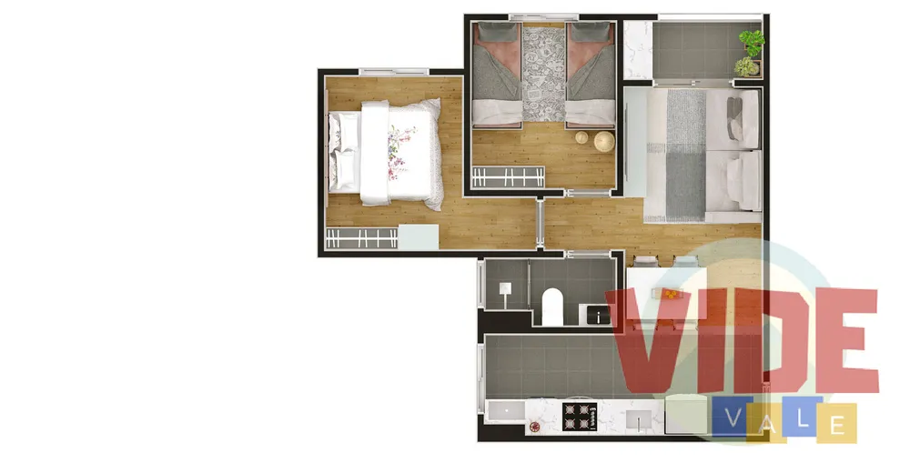 Apartamento, 2 quartos, 48 m² - Foto 12