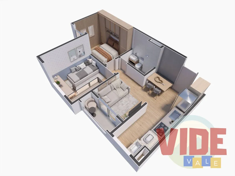 Apartamento, 2 quartos, 42 m² - Foto 7